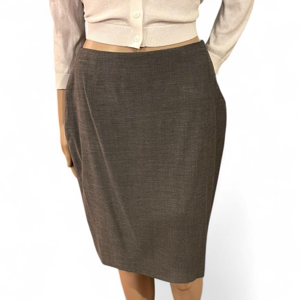 Hugo Boss grey Pencil Skirt